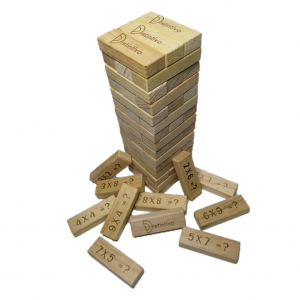 Juego de mesa jenga didáctico